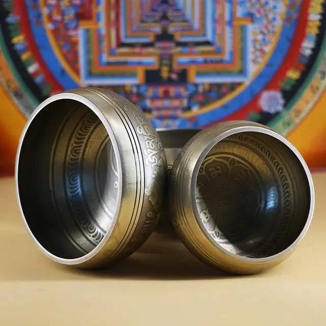 Cuenco artesanal tibetano