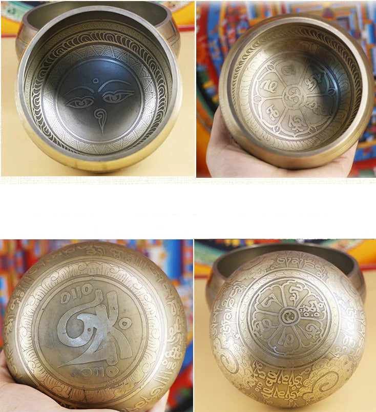 Cuenco artesanal tibetano