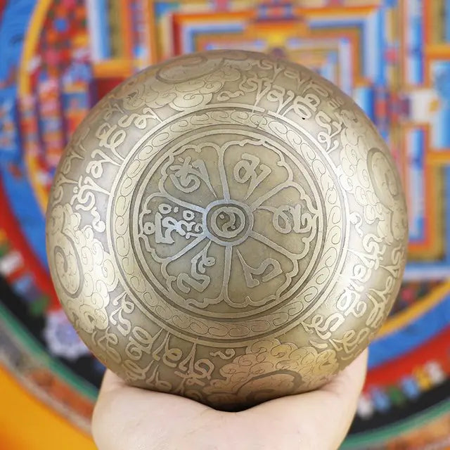 Cuenco artesanal tibetano