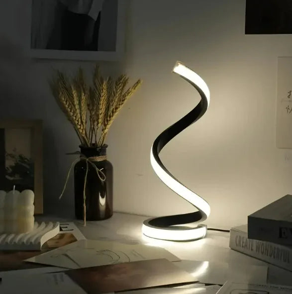 Spiral LED Table Lamp