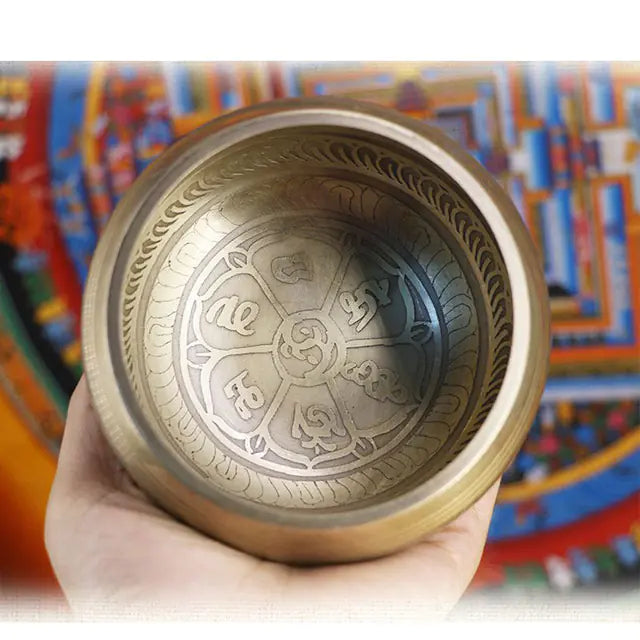 Cuenco artesanal tibetano
