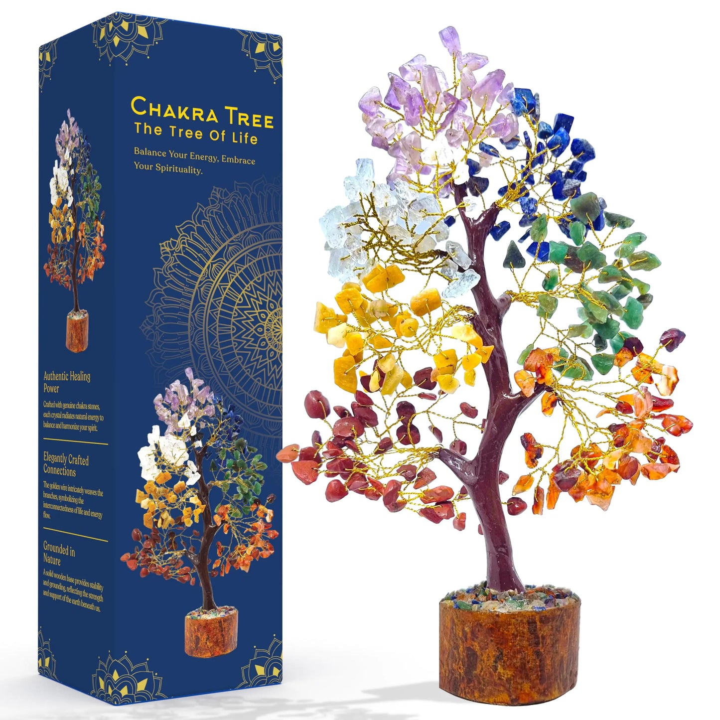 Árbol de la Vida con Cristales Curativos