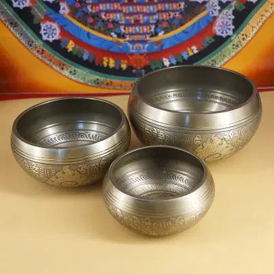 Cuenco artesanal tibetano