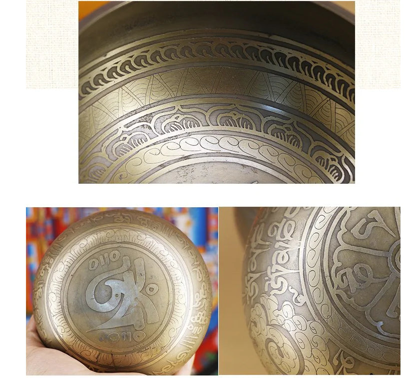 Cuenco artesanal tibetano