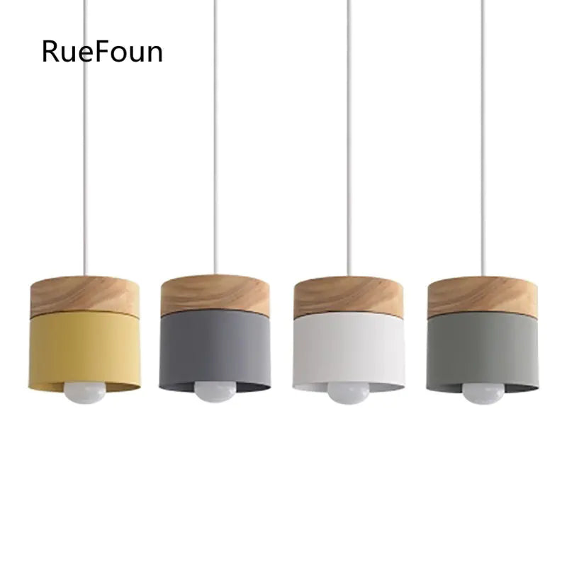 Solid Wood Pendant Lamp