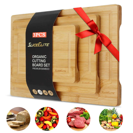 Set of 3 Bamboo Cutting Boards