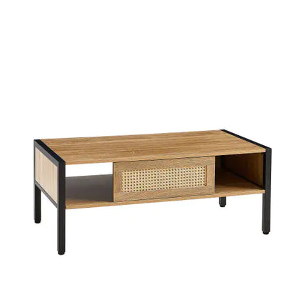 Rattan coffee table