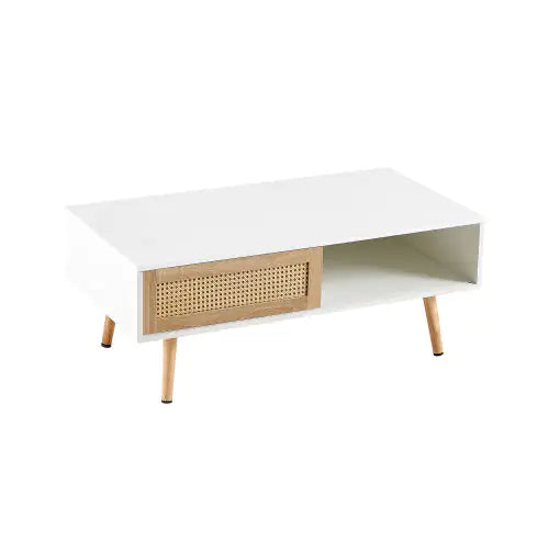 Rattan coffee table
