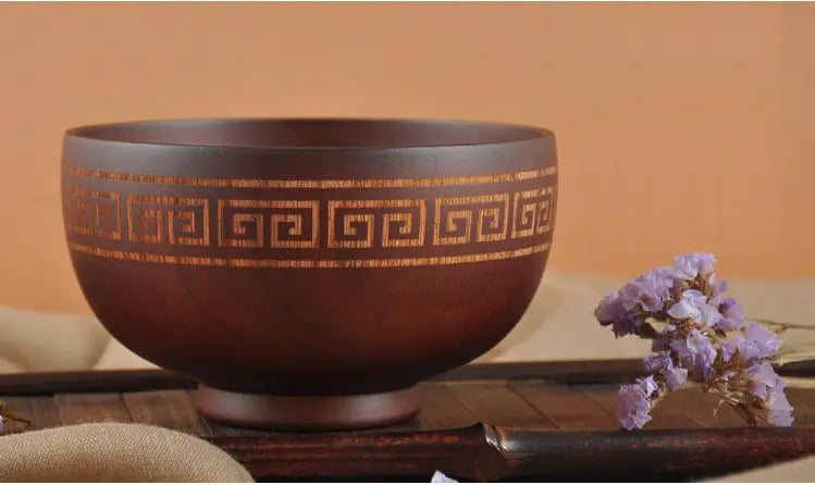 Mongolian Wooden Bowl