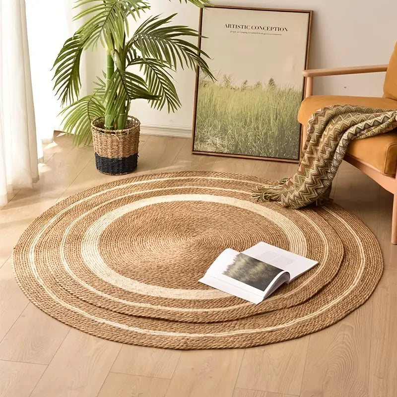 Nordic Style Woven Rug for Home and Bedroom