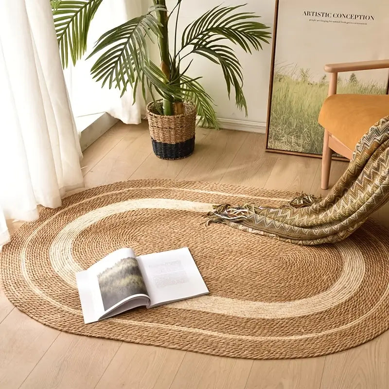 Nordic Style Woven Rug for Home and Bedroom