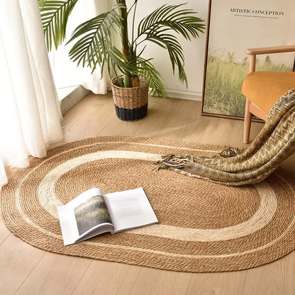 Nordic Style Woven Rug for Home and Bedroom