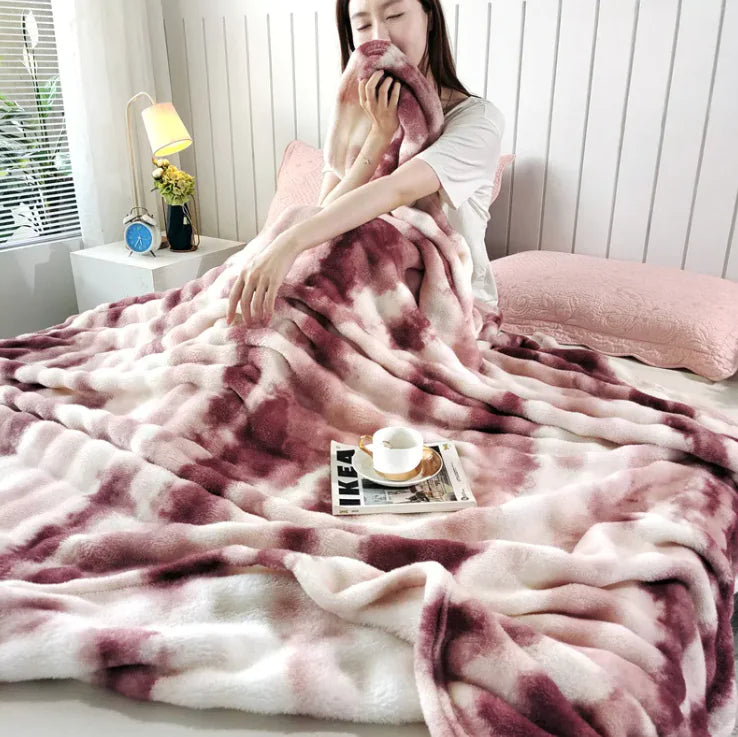 Colorful Velvet Blanket