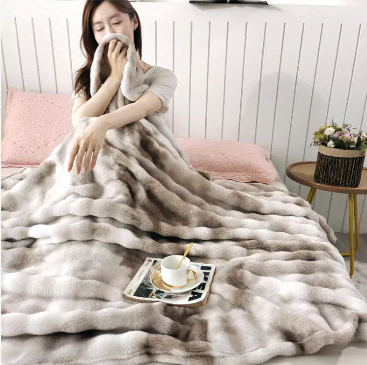 Colorful Velvet Blanket