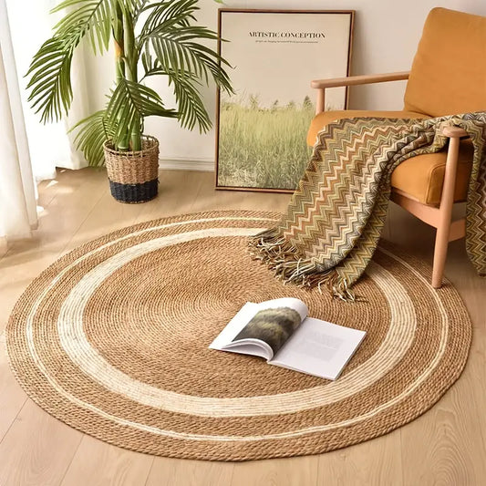Nordic Style Woven Rug for Home and Bedroom