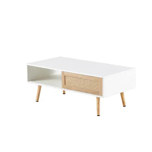 Rattan coffee table