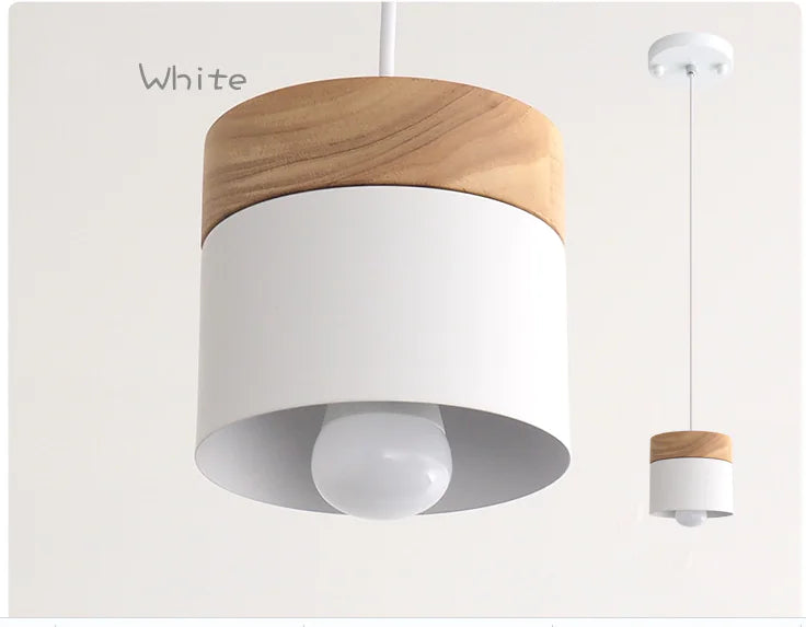 Solid Wood Pendant Lamp