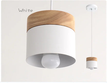 Solid Wood Pendant Lamp