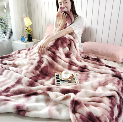 Colorful Velvet Blanket