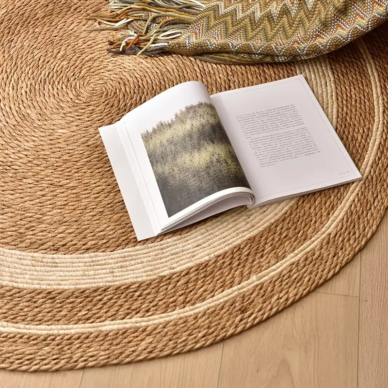 Nordic Style Woven Rug for Home and Bedroom