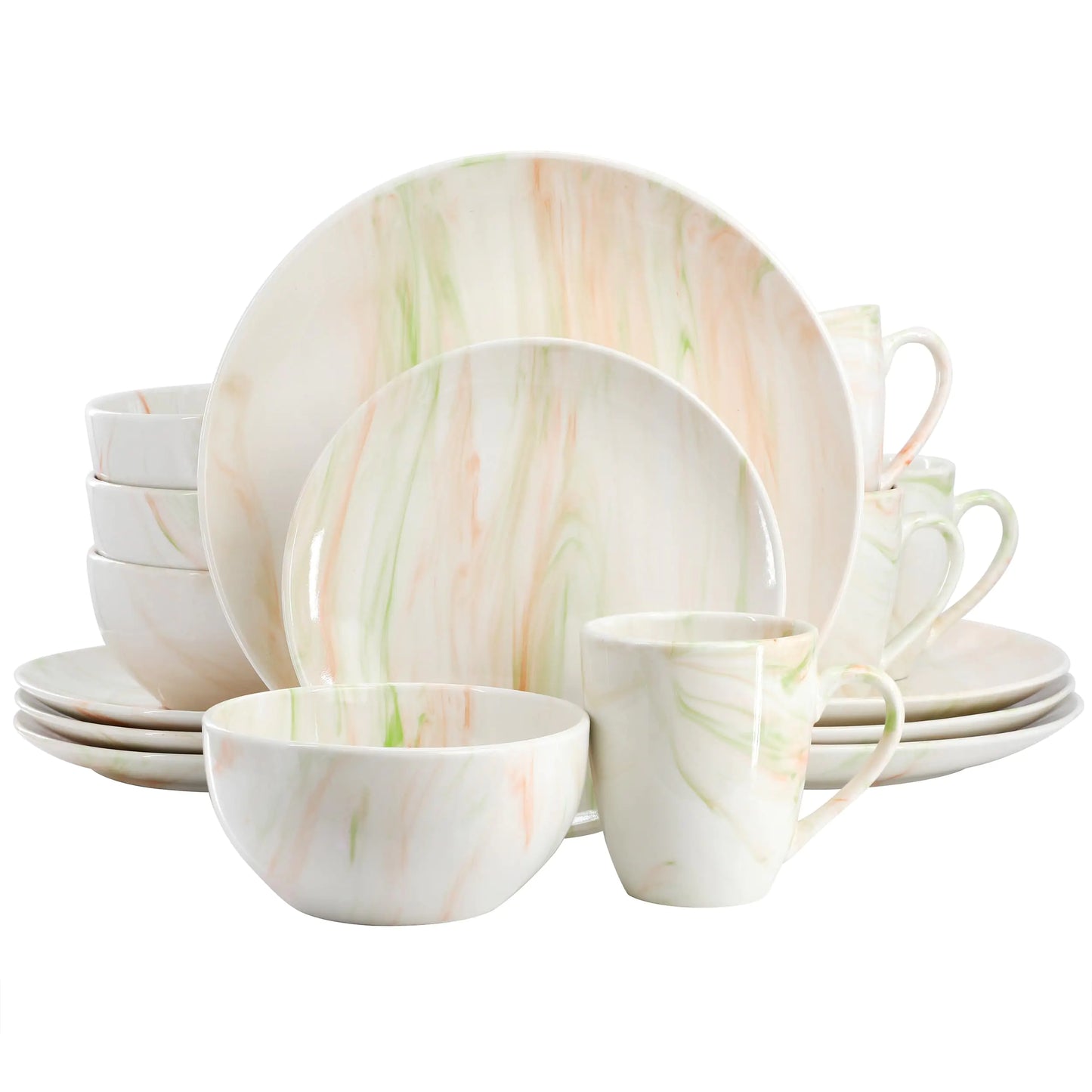 16-Piece Porcelain Dinnerware Set
