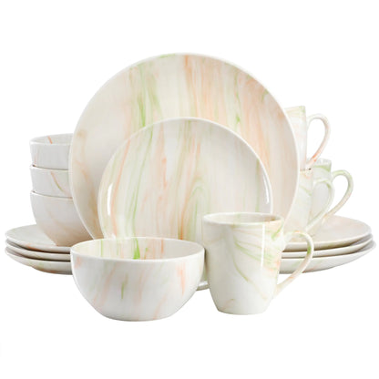 16-Piece Porcelain Dinnerware Set