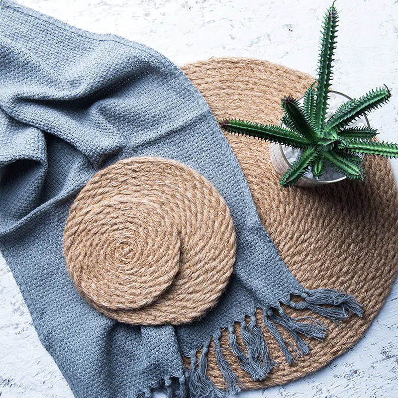 Heat Resistant Round Tablecloth