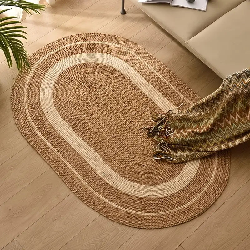 Nordic Style Woven Rug for Home and Bedroom