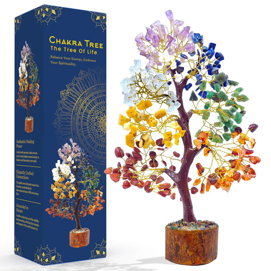 Árbol de la Vida con Cristales Curativos
