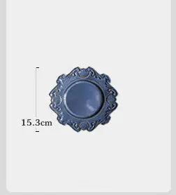 Creative Baroque European Dinnerware Set (Dinner Plates and Bowls)