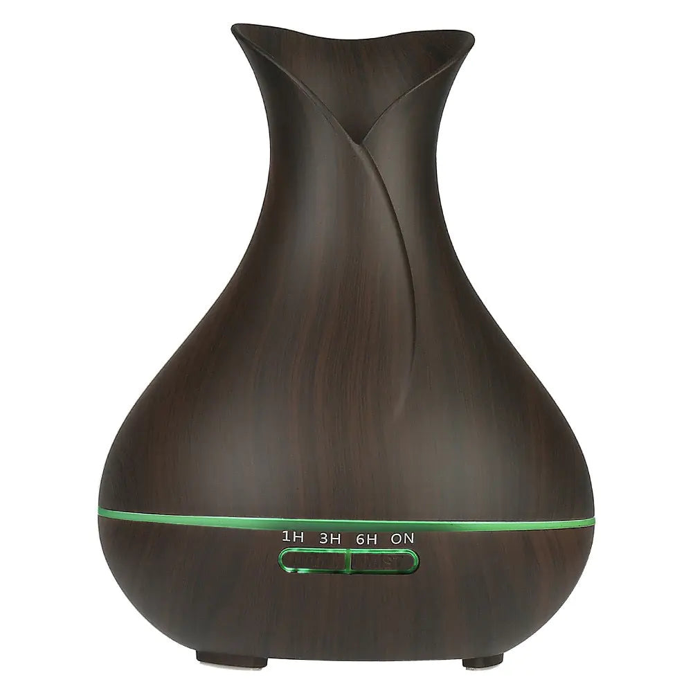 Difusor de Aromaterapia y Humidificador de Madera