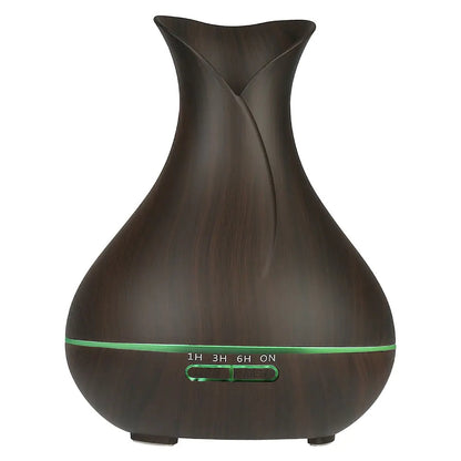 Difusor de Aromaterapia y Humidificador de Madera