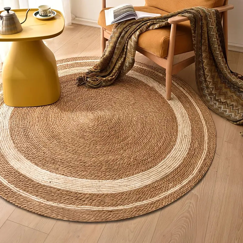 Nordic Style Woven Rug for Home and Bedroom