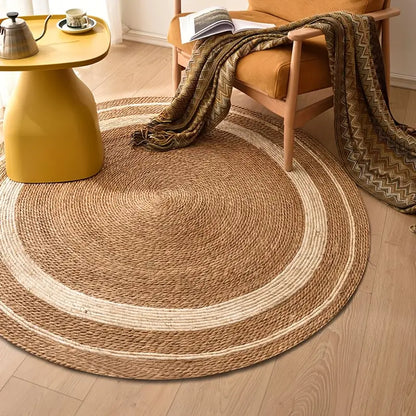 Nordic Style Woven Rug for Home and Bedroom