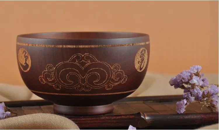 Mongolian Wooden Bowl