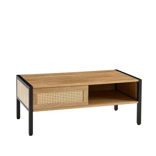 Rattan coffee table