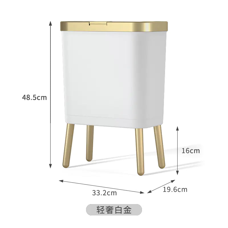 Nordic Style Trash Can for Home