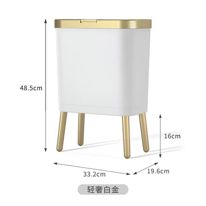 Nordic Style Trash Can for Home